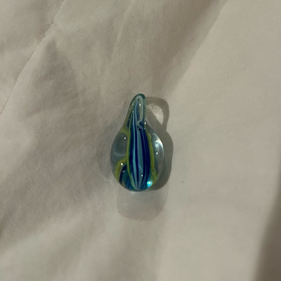 Colorful Glass Teardrop Pendant - Picture 1 of 3